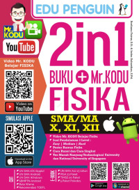 Image of 2 in 1 Buku +  Mr. Kodu Fisika  SMA/MA X, XI, XII