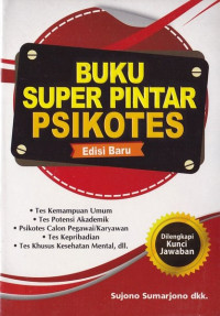 Image of Buku Super Pintar Psikotes Edisi Baru