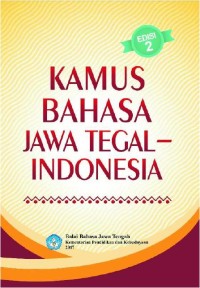 Image of Kamus Bahasa Jawa Tegal - Indonesia