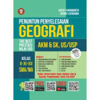 Penuntun Penyelesaian Geografi Untuk SMA/MA Kelas X-XI-XII