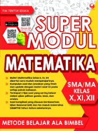 Image of Super Modul Matematika SMA/MA Kelas X XI XII