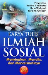 Image of Karya Tulis Ilmiah Sosial : Menyiapkan, Menulis, dan Mencermatinya
