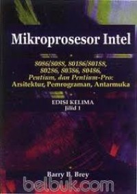 Mikroprosesor Intel Jilid 1 Edisi 5