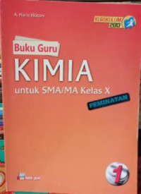 Image of Buku Guru Kimia Untuk SMA/MA Kelas X