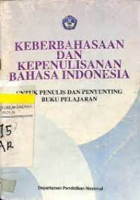 Image of Keberbahasaan Dan Kepenulisan Bahasa Indonesia