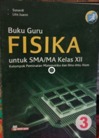 Image of Buku Guru Fisika untuk SMA/MA Kelas XII