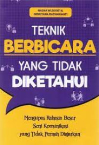 Teknik Berbicara Yang Tidak Diketahui